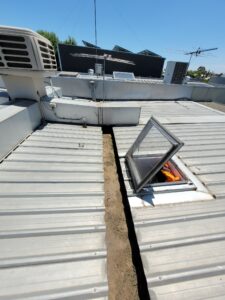 Rusted box gutter 1