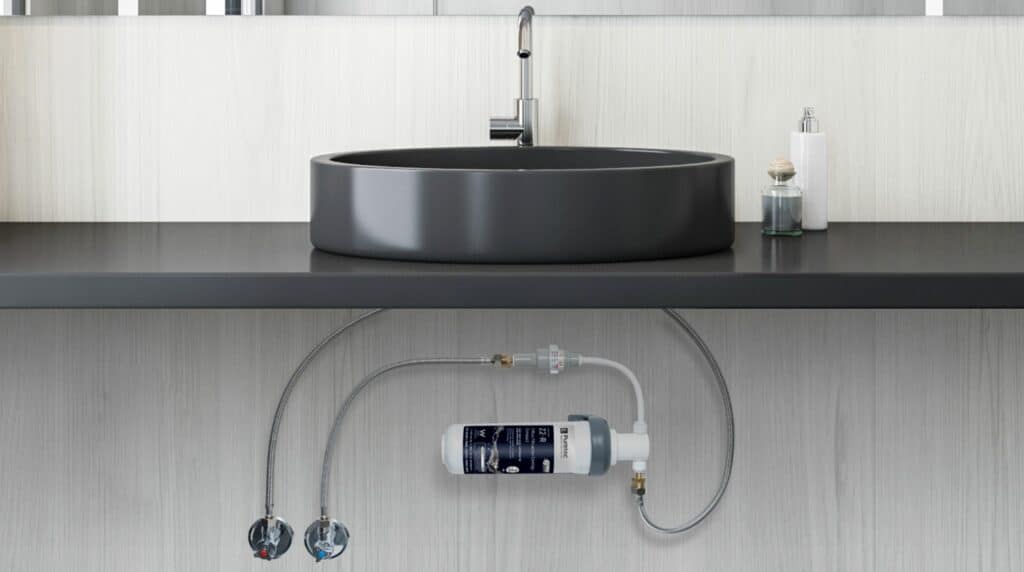 Undersink inline water filter Expert Plumbing and Gas