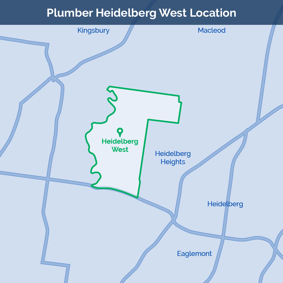 Expert Plumbing - Plumber Heidelberg West Map