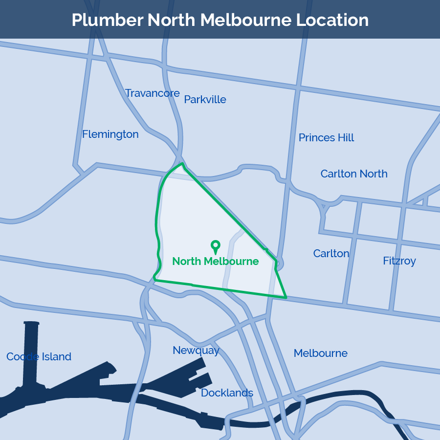 Expert Plumbing - Plumber North Melbourne Map