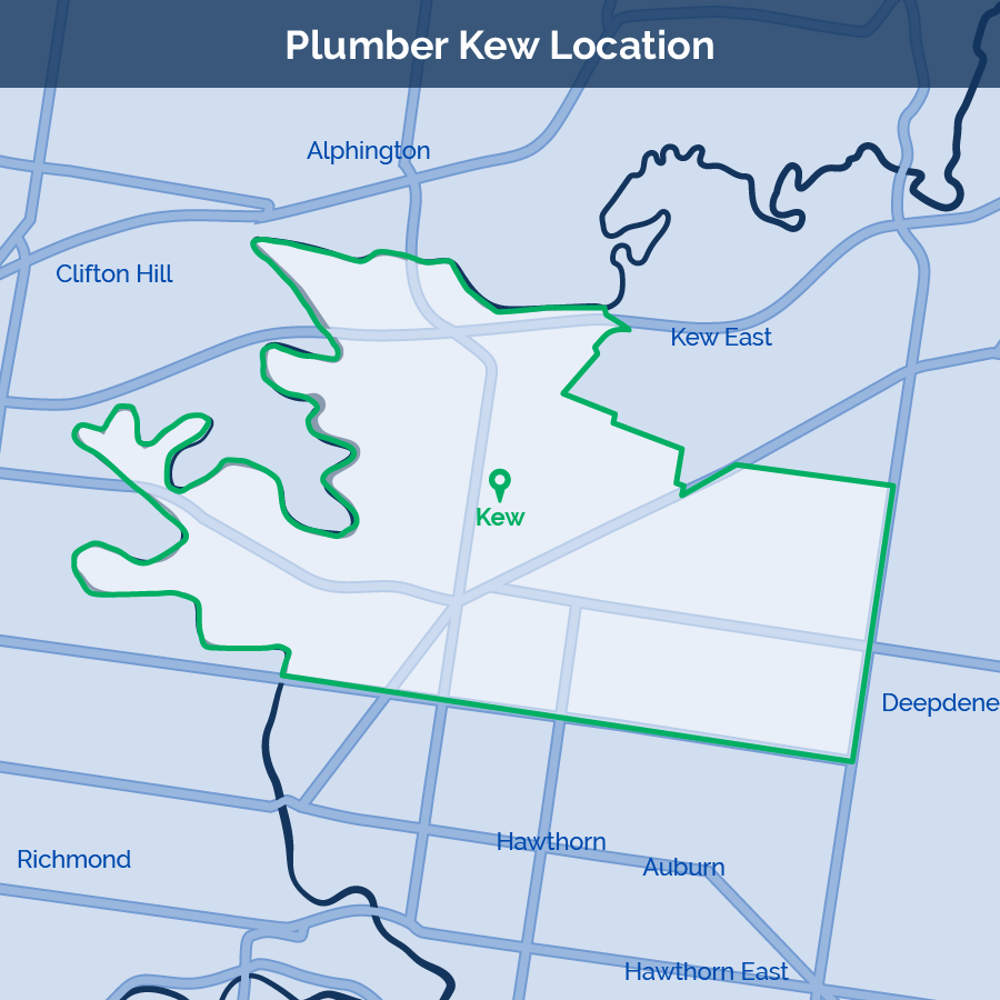 ExpertPlumbing Plumber Kew Map
