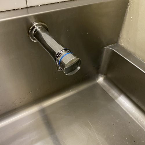 Tap after installation
